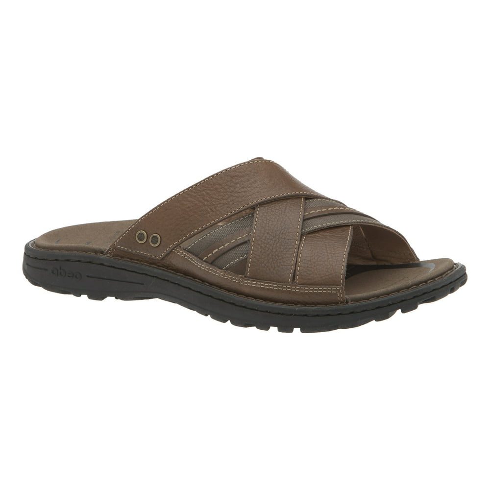 ABEO Footwear - ABEO Men's Brant Neutral - Low Heel Sandals - Walmart ...