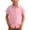 Pink, variant on Atogsazn Girls Button Down Shirts Kids Casual Short Sleeve Loose Fit Shirt Summer Tee Rolled Cuff Tops Yellow 10-11 Years Fashion