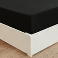 thumbnail image 7 of Mellanni Fitted Sheet with up to 16" Deep Pocket, Soft Microfiber, 1 Piece Full, Black, 7 of 7