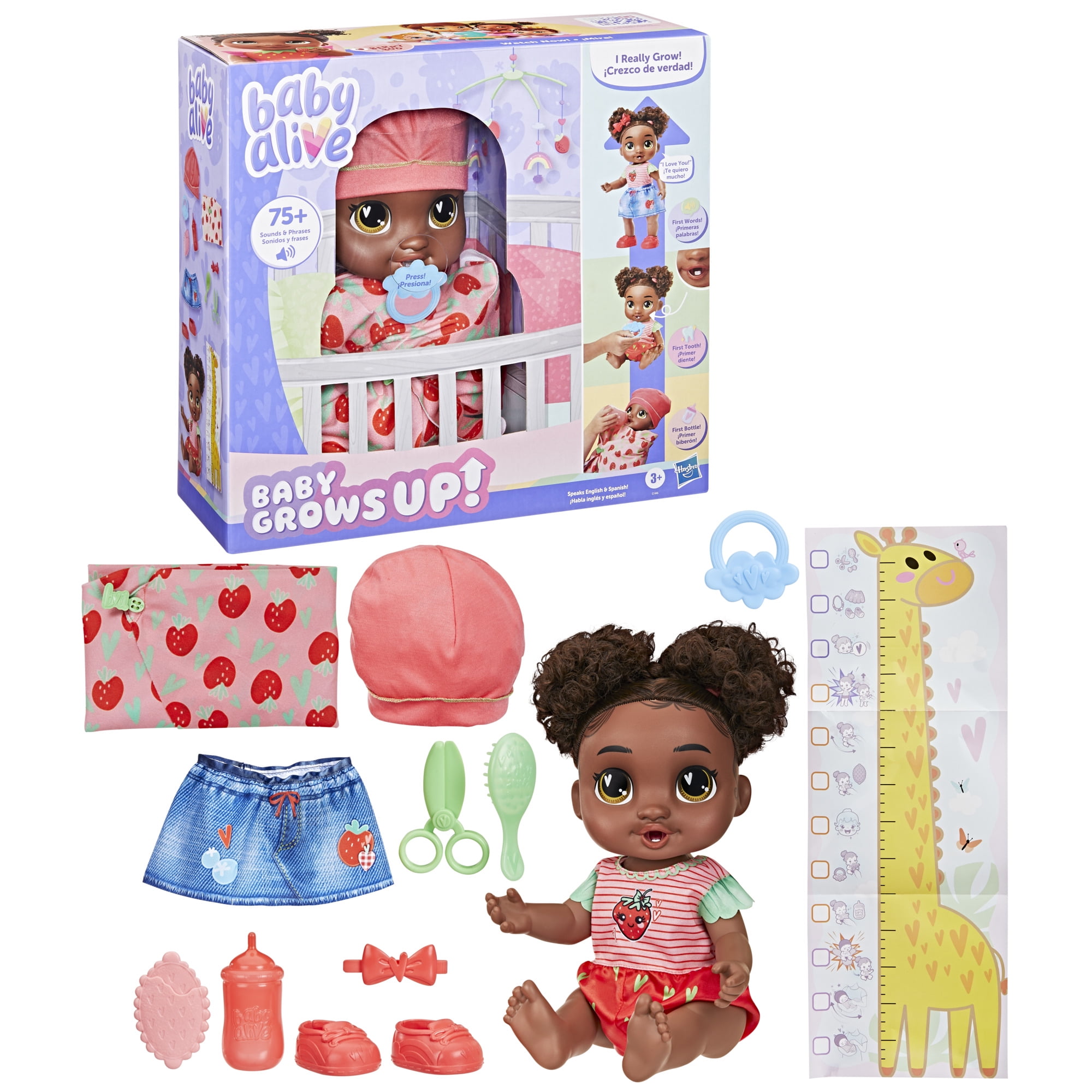 Baby Alive Baby Grows Up Berry Boo Interactive Baby Doll