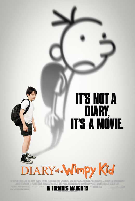 Diary of a Wimpy Kid - movie POSTER (Style A) (27" x 40") (2010)