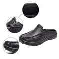 thumbnail image 6 of NGHnuifg Men Sandals Fashionable New Pattern Simple Solid Color Summer Casual Half Drag Flat Bottom Mens Closed Toe Sandals Size 14 Wide Mens Sandals Slide 11 Mens Closed Toe Sandals Size 14, 6 of 9