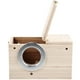 thumbnail image 5 of Caja nido de madera para pájaros, nido para mascotas, para patio, jardín, caja nido, 5 of 6