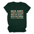 thumbnail image 2 of LSLJS Women's T-shirt Mode Col Rond Imprimé Short Sleeve Casual T-shirt Ample Tops, Cadeaux for Women, 2 of 6