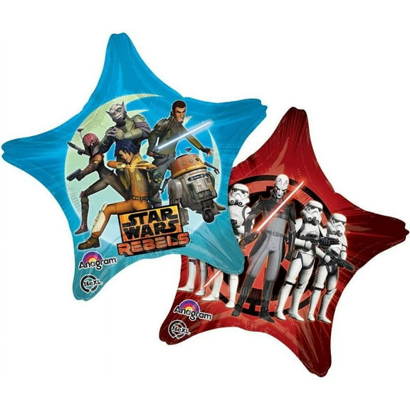 Star Wars Rebels Giant 28" Two Sided Star Balloon