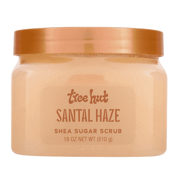 Tree Hut Santal Haze Shea Butter Sugar Body Scrub, 18 oz