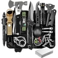 thumbnail image 3 of Survival Gear Kit for Men: 27-in-1 Complete Tools & Camping Accessories for Hiking, Fishing, Emergency | The for Husband, Dad, Boyfriend$$Sport & Recreation Other, 3 of 8