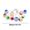thumbnail image 3 of Vikakiooze Halloween Tree Halloween Ghost Eye LED String Light Battery Box Courtyard Party Horror Ghost House Decoration Ghost Eye Light String, 3 of 5