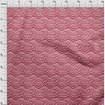 thumbnail image 4 of oneOone Cotton Poplin Twill Magenta Fabric Abstract Stripe Craft Projects Decor Fabric Printed By The Yard 56 Inch Wide, 4 of 5