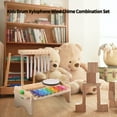 thumbnail image 2 of Juego de combinación de carillones de viento, batería para niños, carillón de viento, xilófono, 2 of 7