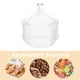 thumbnail image 2 of Caja de joyería de vidrio, contenedor de joyas, tarro de dulces, caja de dulces, tarro de galletas de vidrio de mesa, 2 of 7