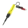 thumbnail image 1 of Car Circuit Tester Automotive Accessories Probe Light Voltage Pen Test Tools Yellow, 1 of 6