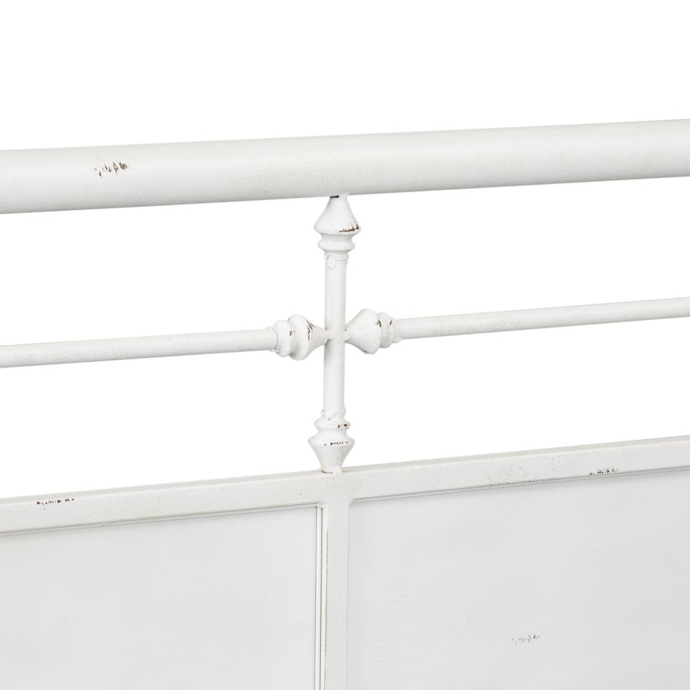 Liberty Furniture Twin Metal Day Bed - Antique White, Distressed Metal Finish - image 3 of 6