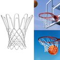 thumbnail image 2 of Reayehane Nylon Basketball Net Indoor And Outdoor Hand Woven Basketball Frame Net (White ), 2 of 5