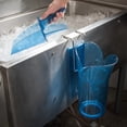 thumbnail image 2 of San Jamar Saf-T-Scoop Cuchara para hielo con carrito de almacenamiento para cocinas, restaurantes y comida rápida Plástico 20 a 24 onzas Azul, 2 of 2