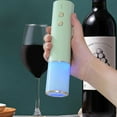 thumbnail image 3 of Lubelski Electric Wine Opener with LED Battery Display and Foil Cutter, 3 of 9