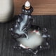 thumbnail image 4 of Quemador de incienso de reflujo fuente de cerámica soporte de incienso Ehuebsd de humo en cascada incensario de Aroma + 50 piezas conos de incienso decoración del hogar, 4 of 9