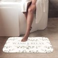 thumbnail image 3 of Wash & Relax Luxury Flannel Bathroom Mats 16x24, Extra Soft and Absorbent Non-Slip Shower Rug for Bathroom Floor, 3 of 6