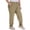 Khaki, variant on FEN AI Women’s Plus Size Cargo Pants Khaki Hiking Fishing Pants with 5 Pockets Quick Dry Travel Casual Trousers 2XL