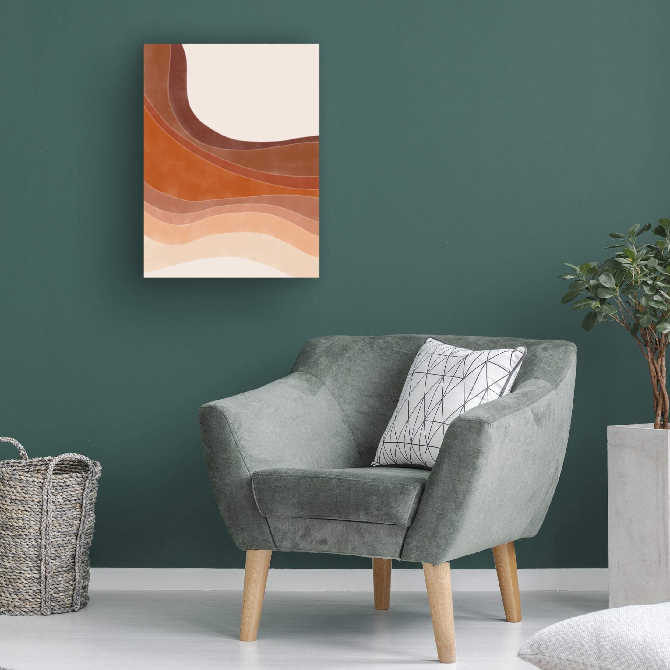 Trademark Fine Art Elena Ristova  terracotta35 Canvas Wall Art