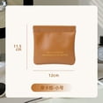 thumbnail image 6 of Portable Storage Bag PU Bag Automatic Closure Mini Bag for Lipstick Earphone,etc, 6 of 7