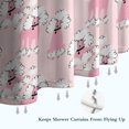 thumbnail image 6 of Doodle Poodle Image Shower Curtain 72"x72" ,Bathroom Decorative Shower Curtains Set with 12 Hooks,Modern Waterproof Washable Shower Curtain, 6 of 6