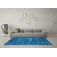 thumbnail image 3 of Ahgly Company Indoor Rectangle Persian Light Blue Bohemian Area Rugs, 3' x 5', 3 of 4
