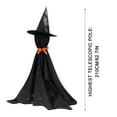 thumbnail image 3 of Hvmvliv Spooky Witch Halloween Decorations 3ft Halloween Witch Decoration Witch Lights for Courtyard Party Garden Suitable for Indoor Outdoor Halloween Decoration Black, 3 of 9