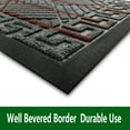 thumbnail image 5 of Heeneeso DM41 Entryway Rug Outdoor Doormat Rubber Front Entrance Door Welcome Mat Gray 47 x 32", 5 of 8