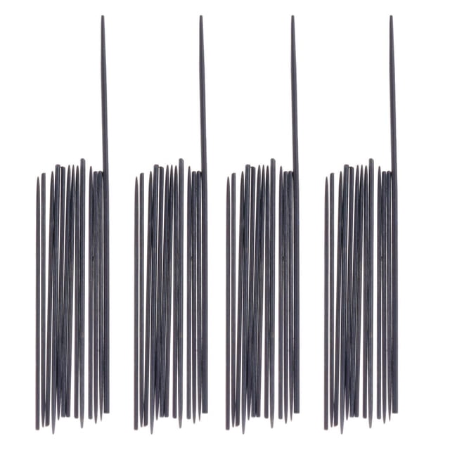 40 Piezas 0,6 Mm 8 Piezas 0,7 Mm 4 Piezas 0,8 Mm Herramientas de Reparación de Agujas de shamjiam Clarinete Reed Needle