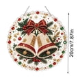 thumbnail image 5 of Christmas Diamond Art, Suncatcher Craft Kit with Sparkling Beads and Easy Instructions, Relaxing DIY Holiday Project for Window Decor Family Craft Time Christmas Party Home Display Gift-B, 5 of 6