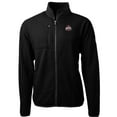 thumbnail image 2 of Men's Cutter & Buck Black Ohio State Buckeyes Big & Tall Cascade Eco Sherpa Fleece Full-Zip Jacket, 2 of 3