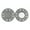 Grey, variant on 6 Pairs Magnet Buttons Invisible 8-holes Design Metal Clothes Buckle Sewing Press Studs Buttons Sewing Supplies - Handmade DIY Clothing Decoration, 0.8 in