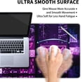 thumbnail image 5 of XL Extended Large Gaming Mouse Pad 31.5x11.8 in Desk Mat Mouse Pads, Tokyo Street Pixel Art Desk Pad Laptop Mousepad PC Keyboard Waterproof Non-Slip Table Mat Purple Retro Japanese Desktop Mat, 5 of 6