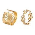 thumbnail image 1 of Conjunto de anillos abiertos ajustables Sunnimix bohemio oro 2 piezas, 1 of 7