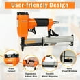 thumbnail image 5 of KAMSIN P630 Pneumatic 23 Gauge Pin Nailer Accepts 3/8" to 1-3/16" Pin Nails, Micro Pinner Gun for Assembly and Woodworking Projects, 5 of 9
