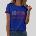thumbnail image 2 of Duqingm Patriotic Shirts for Men 4th of July 250 Years America 1776 2026 250th USA Patriotic T-Shirt Blue,3XL, 2 of 5