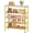 White & Gold, variant on 5 Tier Shoe Rack Organizer for 16-20 Pairs of Shoes, Metal Mesh Shoe Shelf for Closet, Industrial Shoe Rack for Entryway Shoe Storage with X Shape Fixed Frame, Rustic Brown & Black