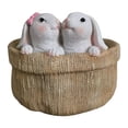 thumbnail image 2 of Precios Especiales en Productos Populares, Bonita escultura de pareja, bolsa de tela, maceta, adorno artesanal creativo Akmoler, 2 of 9