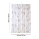 thumbnail image 3 of Cortina de Ducha de Plástico Impermeable – Cortina de Baño de Secado Rápido para Cabina de Ducha, Bañera, Hoteles y Caravanas (Con Ganchos), 3 of 6