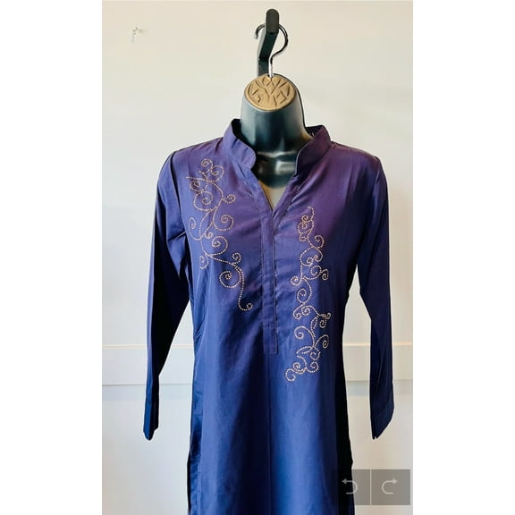 Blue Color Kurti