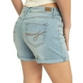 thumbnail image 5 of Jordache Women's High Rise Relaxed Boyfriend Rolled Cuff Short, 5 of 5