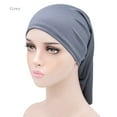 thumbnail image 2 of Women's Stretch Under Scarf Hijab Cap Solid Color Hijab Tube Under Caps Unisex Hijab Hats, 2 of 7