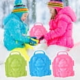 thumbnail image 2 of 3PCS Snow Snowball Maker Clip Maker Animal Shaped Snow Sand Mold Tool Winter Kids, 2 of 9