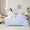 Blue B, variant on Feelyou Initial K Letter Twin Bedding Sets 7-Piece for Kid, Fashion Stripes Ombre Bedding Comforter Set, Fairy Tale Princess Reversible Sheet Sets, Breathable Home Decor
