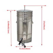 INTBUYING Commercial 5.5Gal Lettuce Salad Dryer Vegetable Fruit Spinner Washer 220V