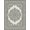 Gray Ivory, Pattern 1, variant on Design&I 4'x6' Washable Area Rug Vintage Distressed Lattice Border Scroll Ornate Latticework Beige Boho Refined for Dorm Room, Living Apartment, Flatweave Daily Traffic Ready