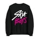 thumbnail image 4 of Pop cazadora para niña Demon Hunters Boys Girls Fashion Round-Neck Sweatshirt Streetwear Soft Comfortable Long Sleeve Hoodie for Daily Wear Spring Fall Winter （Black）, 4 of 4