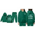 thumbnail image 3 of KidS Jesus Hoodies Long Sleeve Cute Graphic Hoodies Loose Pullover and Sweatpants 2 Pcs Winter Clothes Kids New Year Sweatshirts 4-5 Years Cute&nbsp;Boys Girls&nbsp;Clothing, 3 of 5