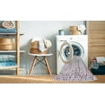 thumbnail image 2 of Ahgly Company Machine Washable Indoor Rectangle Transitional Dark Goldray Area Rugs, 4' x 6', 2 of 7